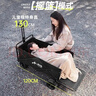 野徒者露營(yíng)車(chē)戶(hù)外推車(chē)野餐車(chē)兒童可躺露營(yíng)裝備折疊擺攤營(yíng)地車(chē)小買(mǎi)菜車(chē) 【活動(dòng)款】曜石黑-5寸萬(wàn)向輪 升級后開(kāi)門(mén)款 曬單實(shí)拍圖