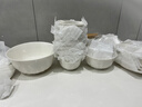 順祥餐具套裝碗盤(pán)餐具碗碟套裝家用飯碗湯盤(pán)整套筷子簡(jiǎn)約白素瓷禮盒裝 曬單實(shí)拍圖