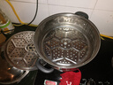 【大牌同款】不銹鋼加厚蒸鍋多層家用蒸鍋電磁爐燃氣灶爐具通用 【32cm】加厚雙層蒸鍋（4-5人用) 曬單實(shí)拍圖