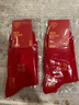 浪莎（LangSha）大紅襪子男馬年本命年踩小人腳踏七星女襪新年中筒純棉情侶襪喜慶 男襪2雙【七星連珠紅襪】100%棉 均碼 曬單實(shí)拍圖