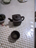 處理老一廠(chǎng)庫存茶壺早期宜興原礦紫砂手工老提梁洋桶紫砂老茶壺 景舟像章大四方 600ml 曬單實(shí)拍圖