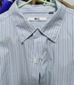 優(yōu)衣庫合作款/男女裝寬松條紋襯衫/長(cháng)袖襯衣休閑481391 63 天藍色 M /170/92A 曬單實(shí)拍圖