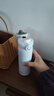 膳魔師（THERMOS）保溫杯純色不銹鋼輕量潮流漸變車(chē)載旅行女生禮物 JNL 冰川藍【316不銹鋼】500ml 曬單實(shí)拍圖