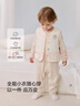 babylove嬰兒馬甲秋冬男女寶寶恒溫羊毛保暖夾棉背心上衣防風(fēng)外出百搭坎肩 曬單實(shí)拍圖