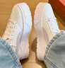 彪馬（PUMA）厚底鞋|復古增高小白鞋女款冬美拉德松糕鞋KARMEN 397457 粉色-迷霧紫-11 36 曬單實(shí)拍圖