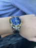 歐品客正品勞力瑞士男士手表全自動(dòng)機械表2026新款超薄時(shí)尚防水夜光男表 升級版-間金藍面 曬單實(shí)拍圖