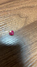 廷亮鴿血紅紅寶石吊墜1.5克拉18K金鑲鉆無(wú)邊鑲工藝品牌28周年心形設計 現貨單吊墜 曬單實(shí)拍圖