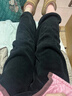 孕婦褲子秋冬款加絨衛褲高腰托腹束腳褲寬松運動(dòng)褲長(cháng)褲孕婦裝冬季 淺灰-升級加絨款 L 曬單實(shí)拍圖