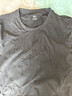 京東京造10A抗菌男士t恤短袖打底衫男裝衣服新款純棉圓領(lǐng)休閑內搭黑色2XL 曬單實(shí)拍圖