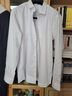 EAEOVNI長(cháng)袖襯衫男士白色襯衣男大碼胖子正裝修身抗皺職業(yè)工裝面試工作服 純白色【快速到貨】 40 【130-140斤】 曬單實(shí)拍圖