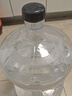 拜杰純凈水桶 食品級PC礦泉水桶透明手提式水桶茶水桶 大容量水桶黑蓋7.5L 曬單實(shí)拍圖