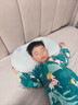 良良兒童枕頭1-3-6-12歲寶寶嬰兒6D硅膠枕6個(gè)月以上透氣食品級可水洗 零敏硅膠枕|藍 2階【適合3-6歲/枕高5cm】 曬單實(shí)拍圖