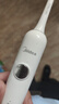 美的（Midea）電動(dòng)牙刷成人聲波掃振便攜 180天長(cháng)續航5種清潔模式 高效清潔牙齒YM3白色男女年會(huì )禮品情人節禮物 曬單實(shí)拍圖