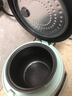 【京東物流】迷你飯煲宿舍單人小型電飯煲1-2-3-6人家用4L-5升智能電飯鍋 淺綠色 2L 加厚球形內膽 曬單實(shí)拍圖