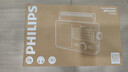 飛利浦（PHILIPS）收音機老人專(zhuān)用老年人全波段半導體廣播老式復古FM調頻短波中波便攜式臺式純廣播音箱 TAR2368S充電款=充電線(xiàn)\鋰電池兩種供電方式 曬單實(shí)拍圖