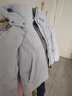 雅鹿短款羽絨服女款2025新款冬裝時(shí)尚休閑高級感色系連帽保暖外套 靜謐藍 M 【建議100斤-110斤】 曬單實(shí)拍圖