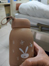 【京東物流送貨上門(mén)】萌萌兔卡通水杯女牛奶玻璃杯創(chuàng  )意便攜杯子 咖色萌萌兔 330ml 1只 曬單實(shí)拍圖
