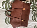 Songmont山下有松山行系列游歷公文包復古皮雙肩包【新年禮物】 檀棕大號 曬單實(shí)拍圖