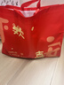 兆燊 禮品袋手提袋無(wú)紡布袋環(huán)保袋購物袋送禮袋紅色袋子包裝袋 平安歡喜大號47*36*10cm(10個(gè)/包)【京配】 曬單實(shí)拍圖