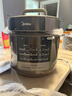 美的（Midea）電壓力鍋6升電高壓鍋家用電飯鍋電飯煲大容量雙膽高壓煮飯多功能智能預約 煲湯燉肉特設去腥增濃 【精致大屏雙膽】提鮮系列 6L 曬單實(shí)拍圖