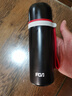 富光 保溫杯子彈頭保溫杯男女士316不銹鋼便攜保溫杯子大容量水杯 騎士黑350ml 曬單實(shí)拍圖
