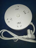 圓盤(pán)桌面多功能插座帶線(xiàn)插板帶USB接口手機充電插頭接線(xiàn)板排插 圓盤(pán)4位+0.8米 曬單實(shí)拍圖