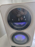 追覓雙黃蛋雙艙分區洗洗烘一體0.5KG+0.5KG滾筒雙桶洗衣機洗內衣襪子智能投放+除菌除螨DWM01M30WACN 曬單實(shí)拍圖
