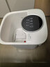 美的（Midea）泡腳桶足浴盆電解水殺菌加熱自動(dòng)按摩洗腳盆年貨生日禮物送男女友長(cháng)輩 ZL312極地白 曬單實(shí)拍圖