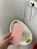弭黎兒童搓澡海綿無(wú)痛新生嬰幼兒強力擦泥灰神器不傷皮膚寶寶0-3歲 曬單實(shí)拍圖