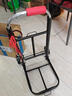 伊思家買(mǎi)菜小拉車(chē)購物車(chē)可折疊靜音收納拉水桶手推車(chē)拉桿車(chē)便攜爬樓拉車(chē) 大號32管徑爬樓輪【加強加固七梁】承重210斤-贈綁繩*3 曬單實(shí)拍圖