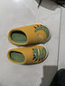機器豬兒童棉拖鞋秋冬季男童卡通恐龍家居防滑室內中大童小男孩寶寶拖鞋 黃色 34 -35碼鞋內長(cháng)21-22cm 曬單實(shí)拍圖