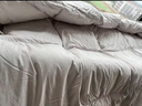 富安娜羽絨被50%白鵝絨被子 冬季雙人加厚被芯1400g填充 203×229cm星宇 曬單實(shí)拍圖