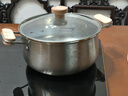 京東京造【316L不銹鋼湯鍋+蒸屜】無(wú)涂層家用雙層多功能兩用湯蒸鍋24cm 曬單實(shí)拍圖