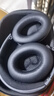 魔律適用博士BOSE QC35耳罩QC2 QC15 AE2 QC25 QC45耳機套QC35 II海綿套 耳機頭梁墊替換配件 黑色【原配】耳套一對 曬單實(shí)拍圖