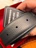 菲拉格慕（Ferragamo）腰帶男士商務(wù)雙面板扣皮帶牛皮 3.5CM寬 圣誕禮物 送男友禮盒裝 黑棕荔枝紋/槍色扣679710-689134 曬單實(shí)拍圖