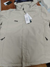 JEEP SPIRIT吉普棉服秋冬季外套加絨加厚保暖戶(hù)外連帽運動(dòng)上衣 卡其色 L 曬單實(shí)拍圖