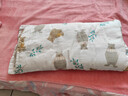 全棉時(shí)代嬰兒紗布方枕1-3歲兒童枕頭寶寶枕頭枕套套裝3件套 熊熊下午茶 曬單實(shí)拍圖