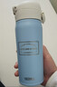 膳魔師（THERMOS）兒童直飲保溫杯高檔禮品杯超輕純鈦水杯小學(xué)生開(kāi)學(xué)必備水壺400ml 曬單實(shí)拍圖