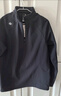 京東京造絨感發(fā)熱運動(dòng)長(cháng)袖t恤男冬季加絨保暖半拉鏈衛衣新年衣服 黑色XL 曬單實(shí)拍圖