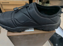駱駝（CAMEL）加絨保暖低幫一腳蹬雪地抓地防寒休閑棉鞋男 G15W171019 黑色 43 曬單實(shí)拍圖