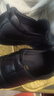 他她（TATA）2026春商場(chǎng)同款時(shí)尚休閑男皮鞋 黑色 39 曬單實(shí)拍圖