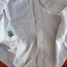 嘟嘟家寶寶純棉襯衫春款兒童襯衣春季休閑男童上衣春款女童童裝 米白120 曬單實(shí)拍圖