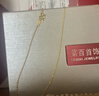 菜百首飾 黃金項鏈 女款時(shí)尚長(cháng)城O字項鏈黃金項鏈   HJ 黃金項鏈 約2.77g 約40cm 曬單實(shí)拍圖