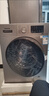 松下（Panasonic）大海豹 滾筒洗烘一體 12KG大容量洗衣機 530mm大筒徑滾筒洗衣機 XQG120-80ND1 曬單實(shí)拍圖