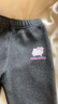 Hello Kitty兒童冬季加絨打底褲彈力保暖中大童小女孩打底褲 曬單實(shí)拍圖