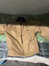 馬登工裝底特律獵裝夾克男美式復古J001巴恩風(fēng)翻領(lǐng)谷倉外套春季新款 卡其色 厚款 【男士棉服冬季/棉衣男款/襖子】 M 曬單實(shí)拍圖