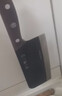 張小泉黑將pro不銹鋼錘紋廚房家用刀具 切菜刀 蘭頌斬切刀【京東限定】 曬單實(shí)拍圖