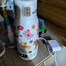 孕貝可燒開(kāi)便攜式恒溫杯 恒溫水壺嬰兒外出沖奶暖奶保溫杯 無(wú)線(xiàn)燒水杯 曬單實(shí)拍圖