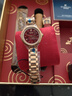 羅西尼（ROSSINI）手表女石英表女士手表國表防水本命年騏驥紅新年限定禮物送女友 招財萌兔石英女表5220130G09C 曬單實(shí)拍圖