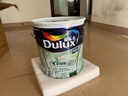 多樂(lè )士（Dulux）致悅竹炭抗甲醛五合一凈味乳膠漆防霉抗菌油漆涂料A8146白色18L 曬單實(shí)拍圖